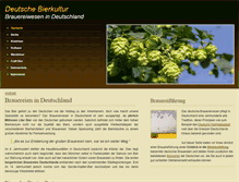 Tablet Screenshot of hopfenschlingel-bier.de